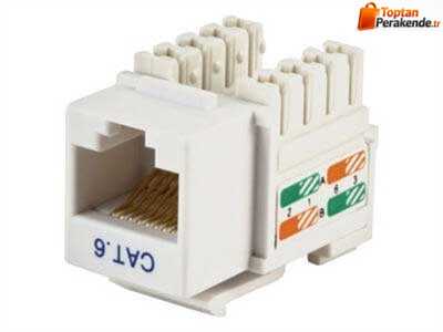 Mutlusan Data Konnektörü Cat 6e (Rj65 8)